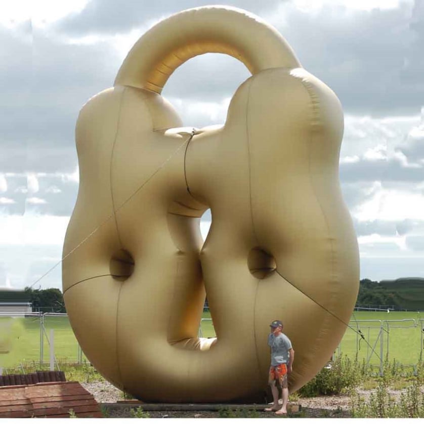 Giant Inflatable Lock